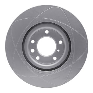 Mercedes-Benz G55 AMG Brake Rotor (1) - Front - R1 Concepts - Slotted GeoSPEC Coated - `05-`11
